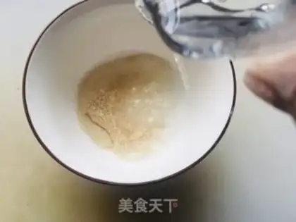 Make A sesame souffle step 0