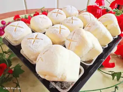 Make Coconut roll step 11