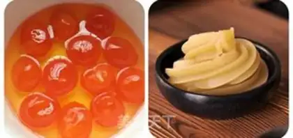 Make The egg yolk mooncake step 0