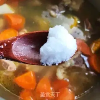 Make ♪ Mountain medicine corn chop soup ♪ step 8