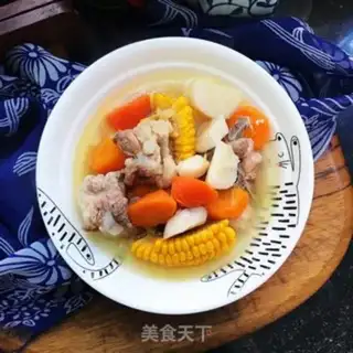 Make ♪ Mountain medicine corn chop soup ♪ step 9