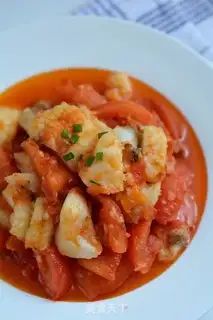 Make Fresh and appetizing tomato halibut step 11