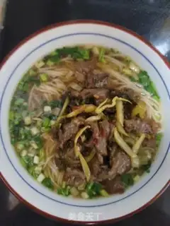 Make Sour beef noodles step 10