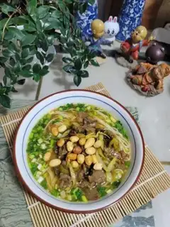 Make Sour beef noodles step 12