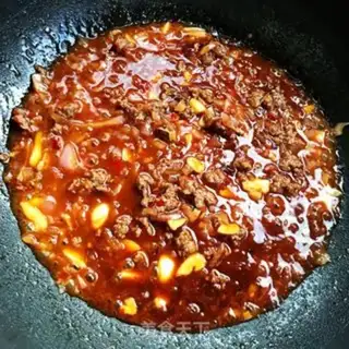 Make Beef paste tofu step 8