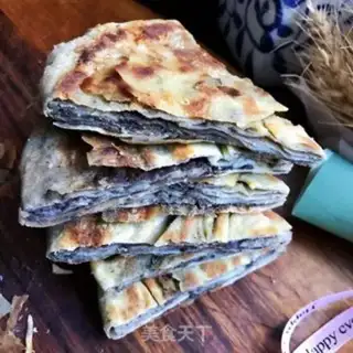 Make Black sesame sauce waffles step 13