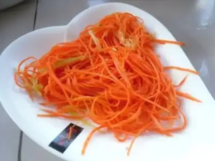 Make Clear the salmon tail step 6