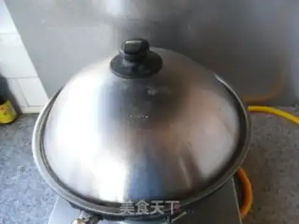 Make Clear the salmon tail step 10