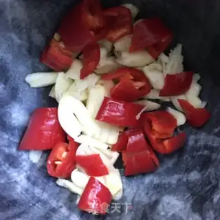Make Juicy three colored vegetables step 2