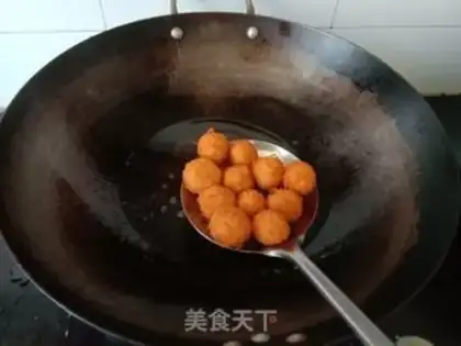Make Cracker chicken chestballs step 7