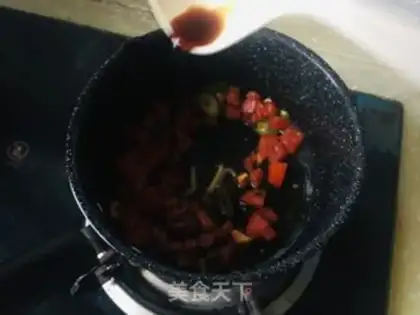 Make Tomato chicken noodles step 3