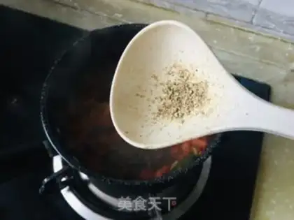 Make Tomato chicken noodles step 6
