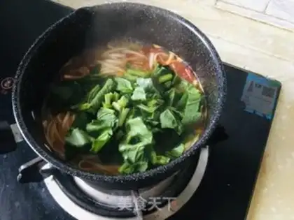 Make Tomato chicken noodles step 9