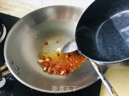Make Powder and goat blood step 2