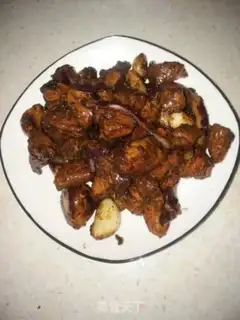 Make Black pepper garlic chicken step 7
