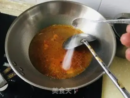 Make Powder and goat blood step 4