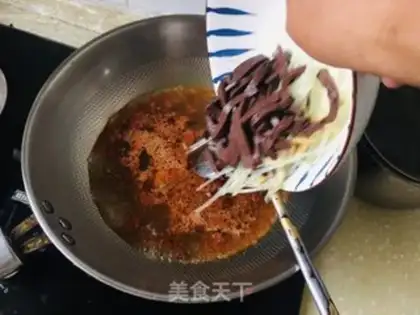 Make Powder and goat blood step 6
