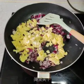 Make Egg sauce noodles step 6