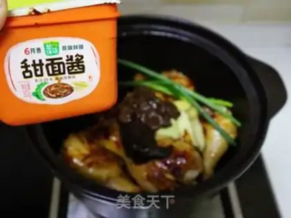 Make Soy sauce, chicken legs step 6