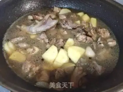 Make Duck potatoes step 6