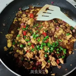 Make Egg sauce noodles step 9