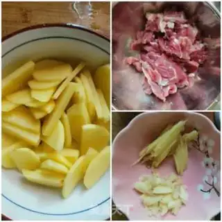 Make Beef fried potatoes step 0