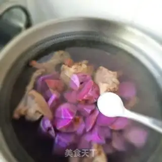 Make The purple mountain potion pigeon step 10