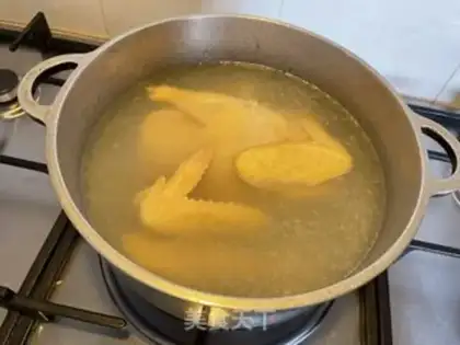 Make White pheasant step 1