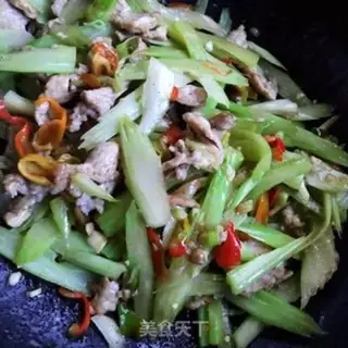Make Celery and meat step 8