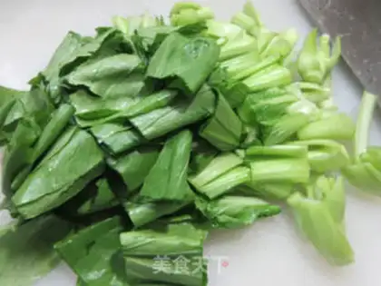Make Porridge corn noodles step 2