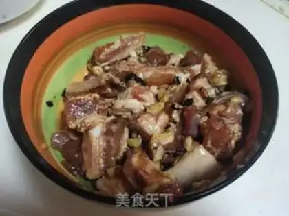Make Bean evaporated ribs step 2