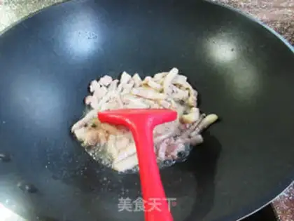 Make Porridge corn noodles step 4