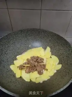 Make Beef fried potatoes step 9