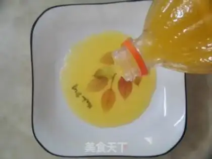 Make Orange juice step 1