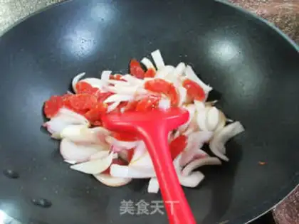 Make Sausage fried onions step 3