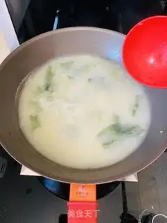 Make Tofu skirts with greasy fish soup step 4