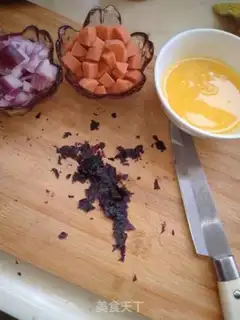 Make Egg fried rice step 0