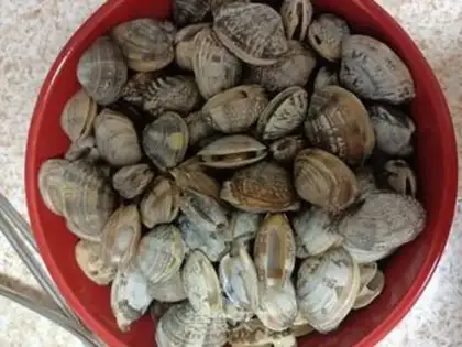 Make I used to make clams step 0