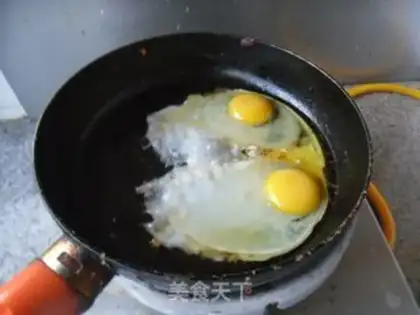 Make Ham and egg fried rice step 6