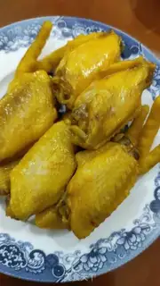 Make Salt chicken wings, chicken claws step 10