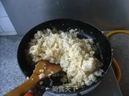 Make Ham and egg fried rice step 9