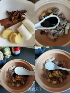 Make Cowboy bone mustard stew step 2