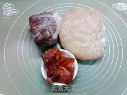Make Bean-saloon mooncake step 0