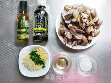 Make Garlic clams step 0