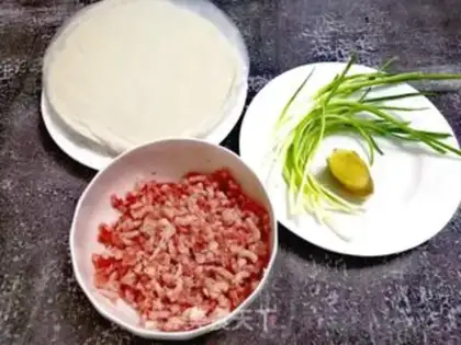 Make Sioux meat mooncake step 0