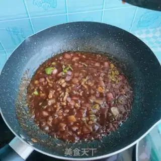 Make Onion sauce and barley noodles step 13