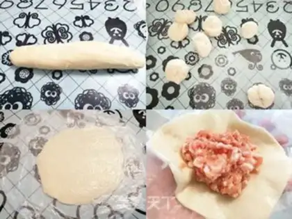 Make Sioux meat mooncake step 3