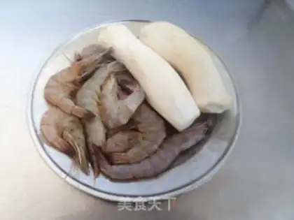 Make Cheese and shrimp noodles step 0