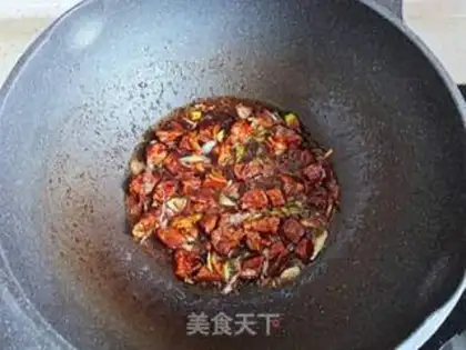 Make Soy beef rice step 5