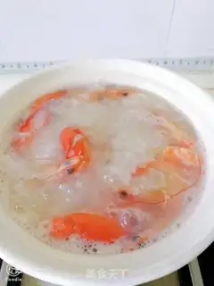 Make Seafood congee step 3